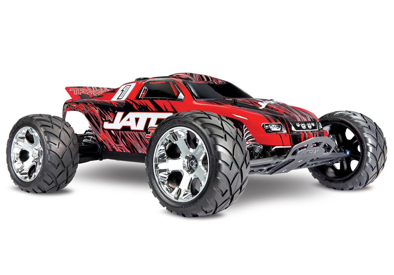 55077-3 - Jato® 3.3: 1/10 Scale 2-Speed Nitro-Powered 2WD Stadium Truck. Ready-to-Race® with TRX® 3.3 Racing Engine, EZ-Start REDX