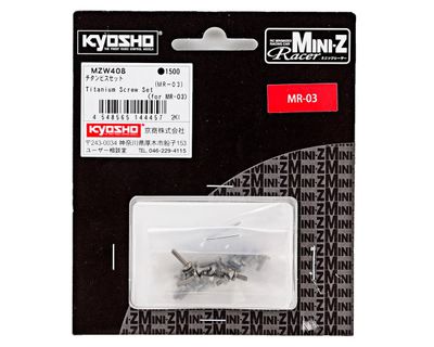 MZW408 Kyosho Titanium Screw Set (MR-03)