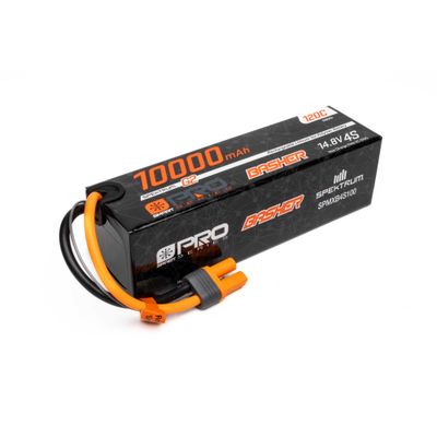 SPMXB4S100 10000mAh 4S 14.8V Smart Pro Basher LiPo 120C; IC5
