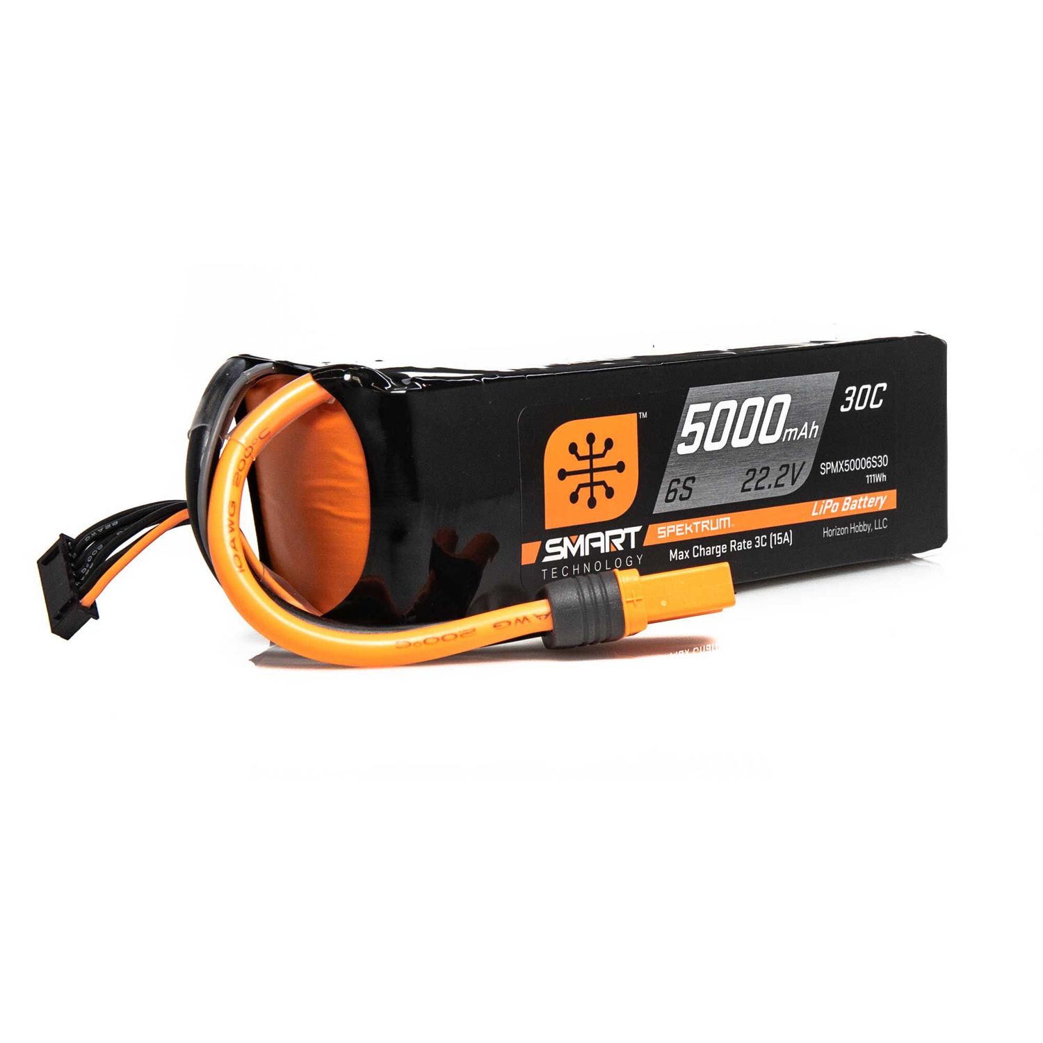 SPMX50006S30 5000mah 6S 22.2V Smart LiPo 30C; IC5