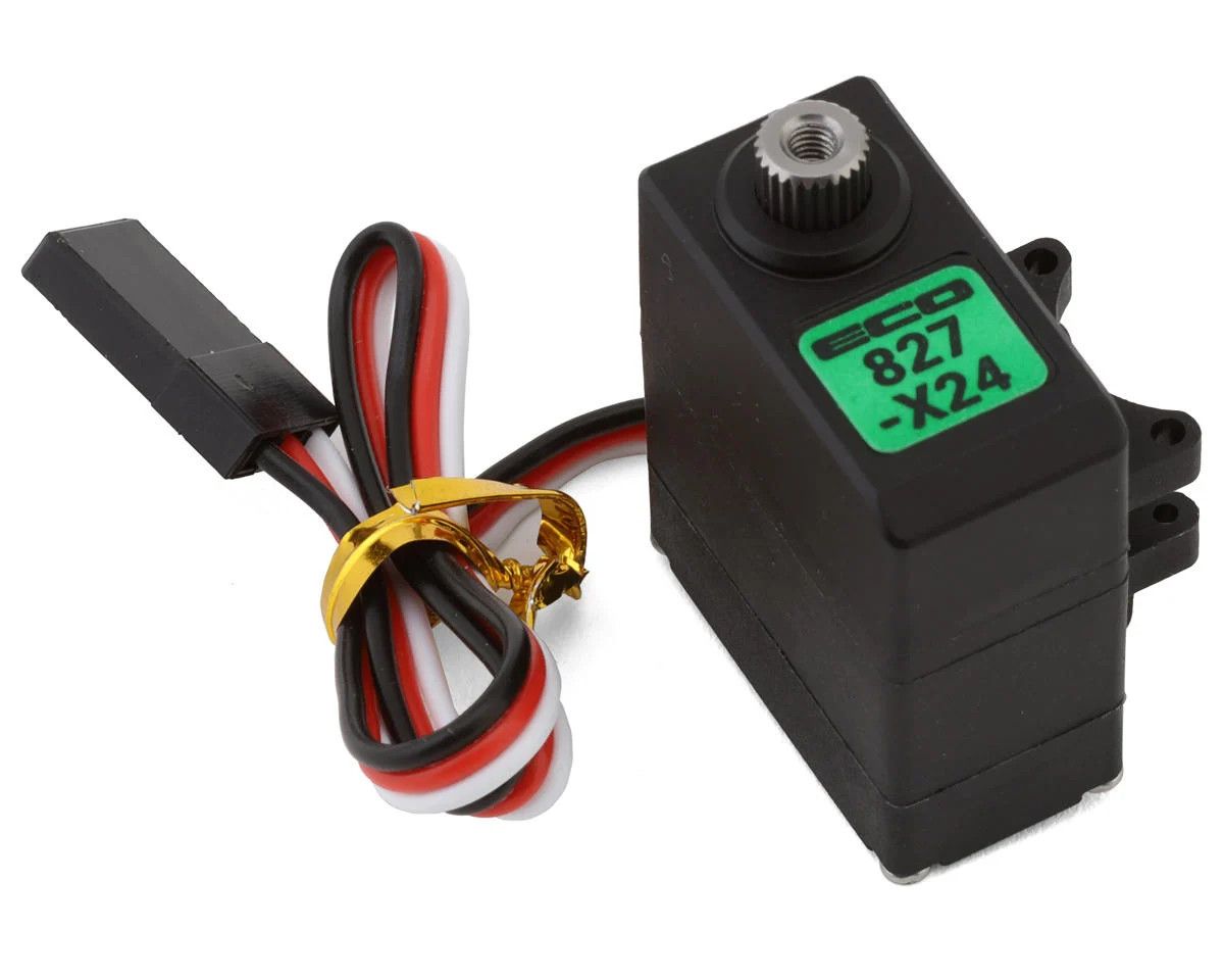 ECP-827-X24 EcoPower WP827-X24 Metal Gear Micro Servo Direct Fit For Axial™ SCX24 (HV) (Waterproof) Mini 25t