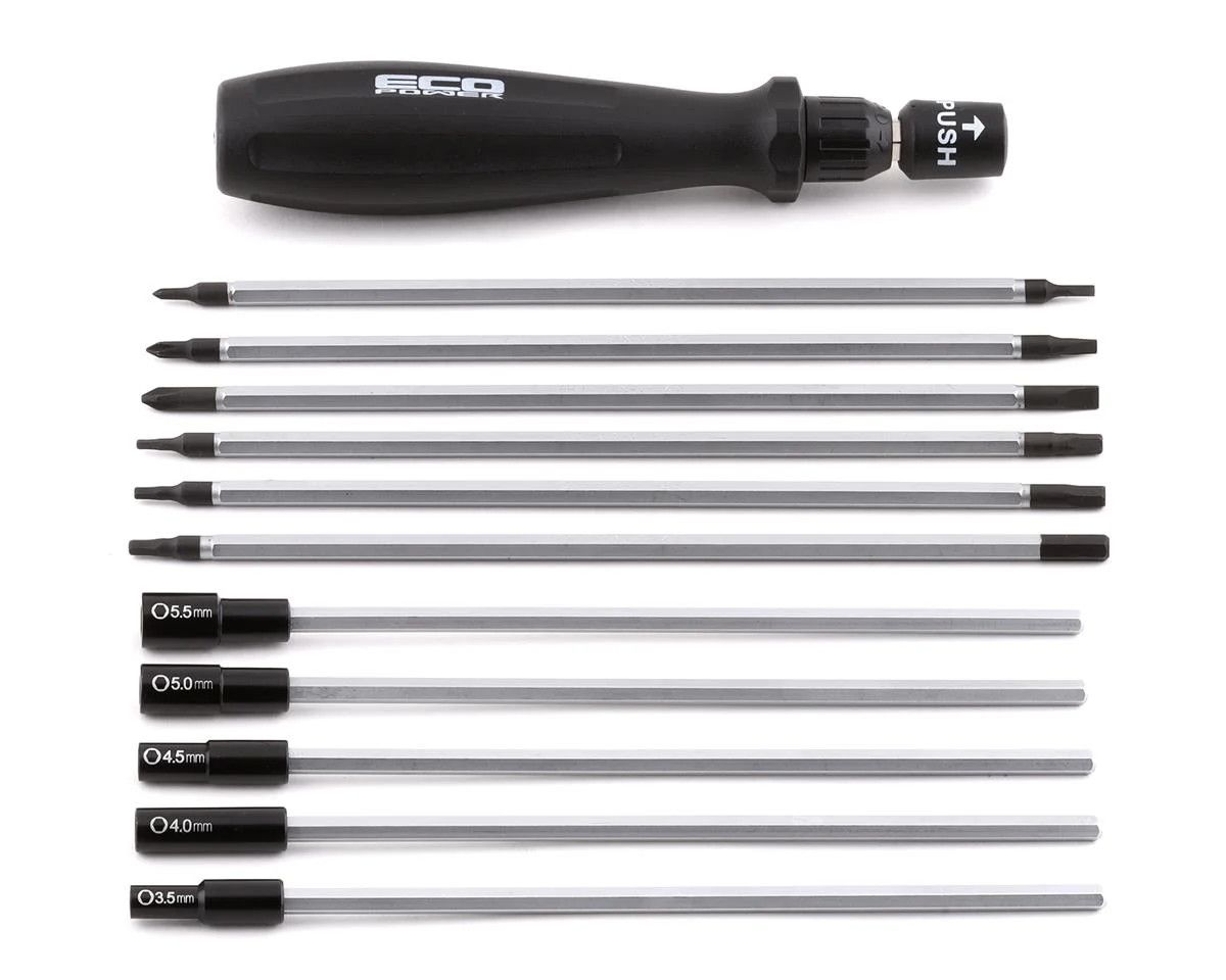 ECP-3041 EcoPower Mini-Z Essential Tool Kit w/Carrying Pouch