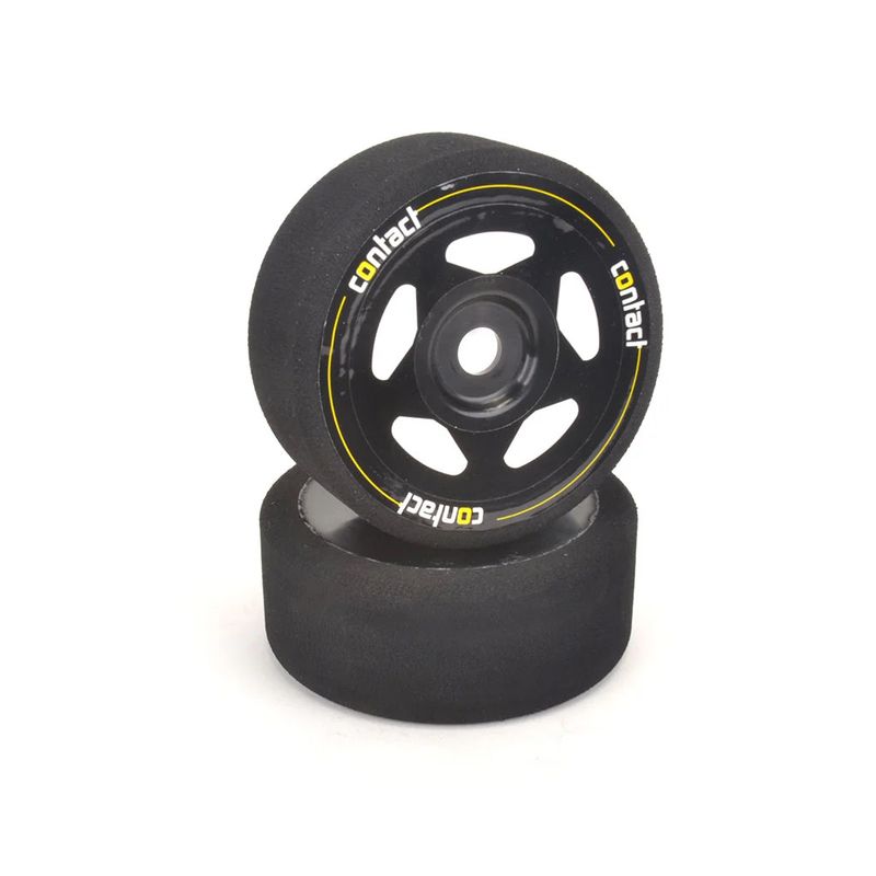 JB25B ontact JB25B GT8 / Rally Glued Foam Tires 103mm 25 Shore Black (2)