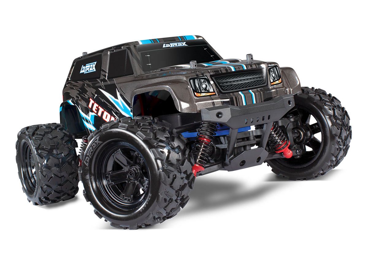 76054-5  LaTrax® Teton: 1/18 Scale 4WD Electric Monster Truck, Color: BLK