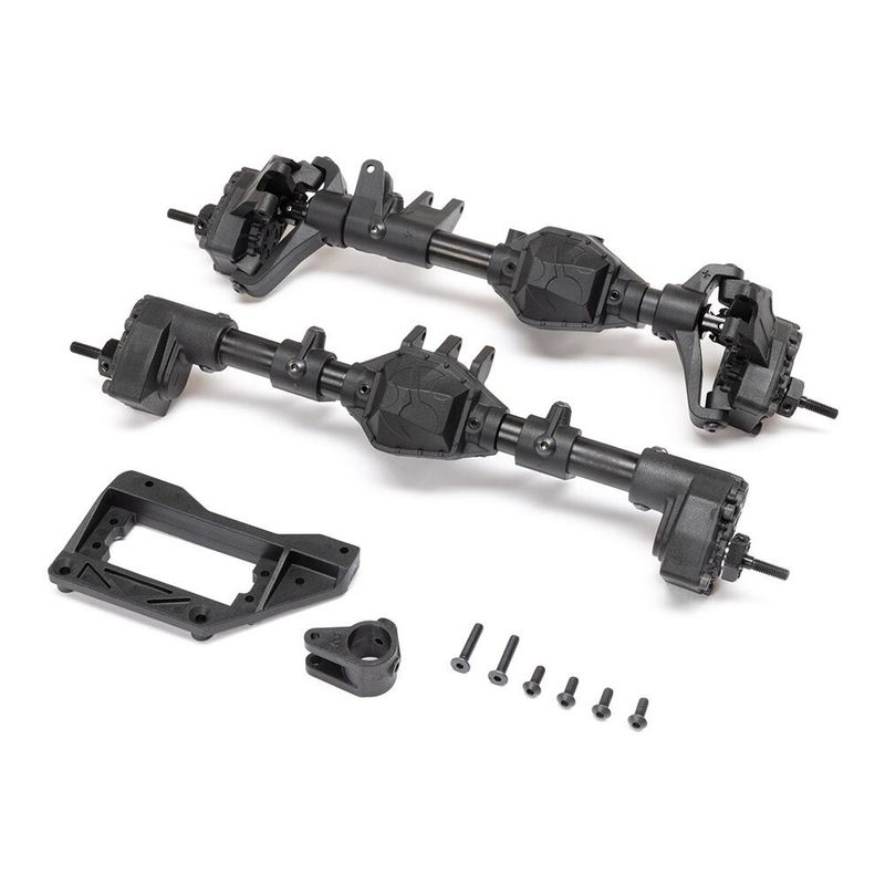 AXI338001 Portal Axle Conversion Kit: SCX10 Pro