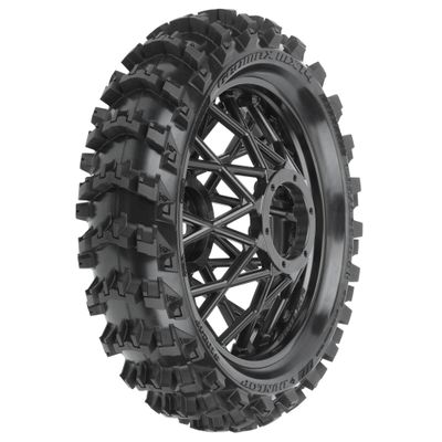 PRO1024710 Dunlop Geomax MX14 V2 Bead CR4 Rear Tire MTD Bullyspoke Black: Promoto-MX