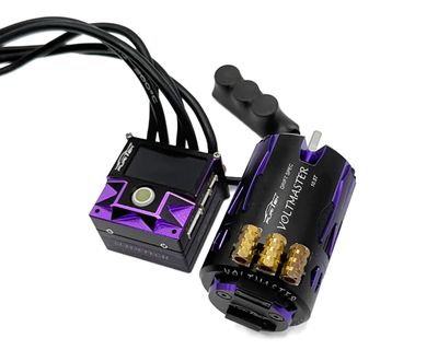 FUR-2656 Furitek SlideVolt 1/10 Drift Sensored Brushless ESC &amp; Motor Combo Midnight Edition