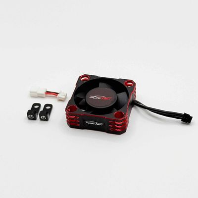 FRU2674 Furitek AeroSpin 30K Aluminum Fan Kit for SlideTech ESC – Black Red Edition