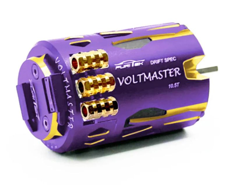 FUR-2654 Furitek Voltmaster Sensored Brushless Drift Motor (10.5T) Royal Purple Edition