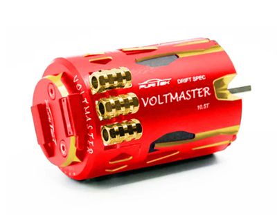 FUR-2655 Furitek Voltmaster Sensored Brushless Drift Motor (10.5T) Crimson Gold Edition