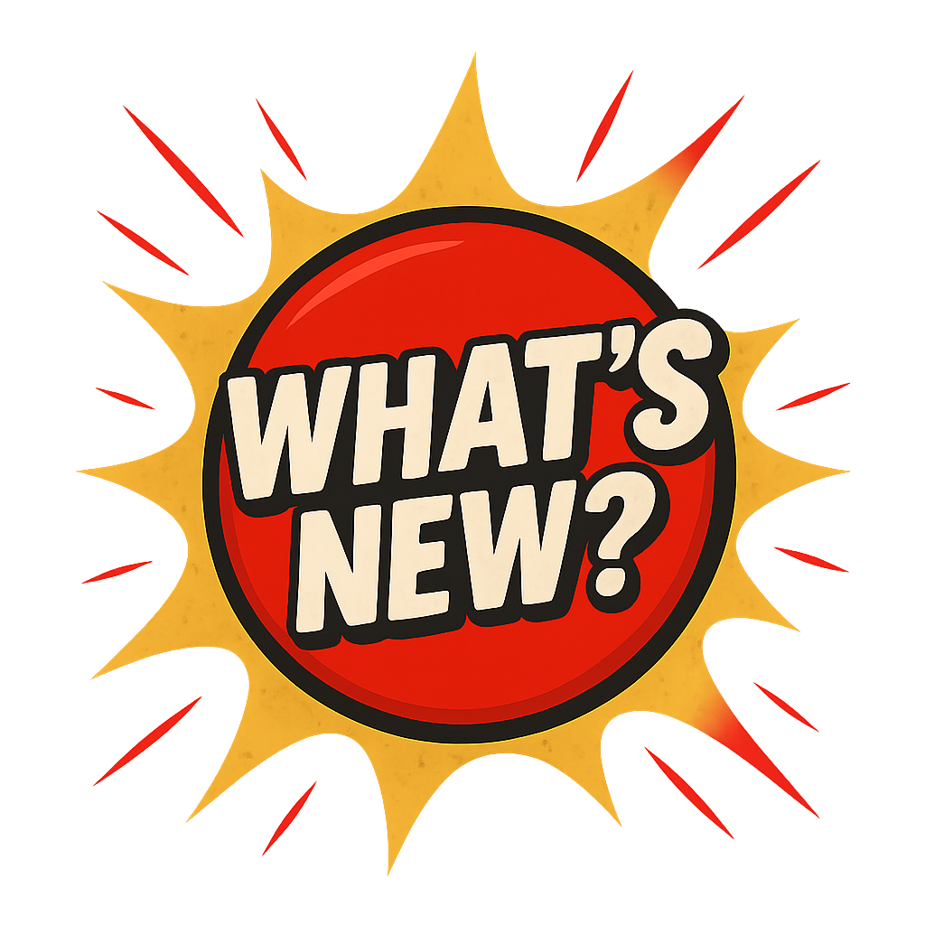 What's New!