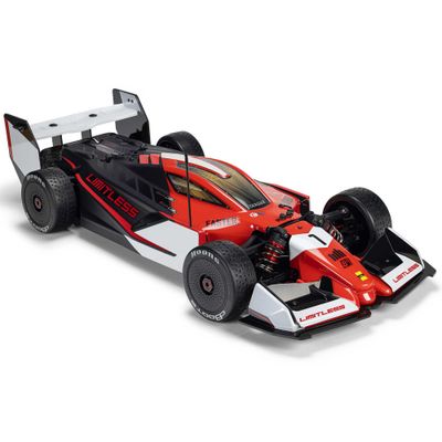 ARA7816T1 	1/7 LIMITLESS 120 8S BLX SPEED MACHINE RTR w AVC, Red/Black