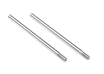 2656 - Shock shafts, steel, chrome finish (xx-long) (2)