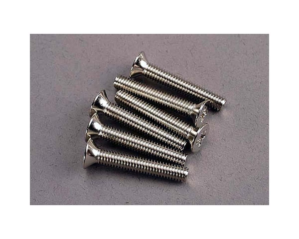 3168 - Screws, 4x25mm countersunk machine (6)