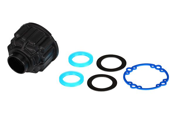 7781 Carrier, differential/ x-ring gaskets (2)/ ring gear gasket/ 6x10x0.5 TW