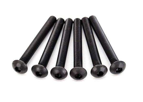 2598X - Screws, 4x30mm button-head machine (hex drive) (6)