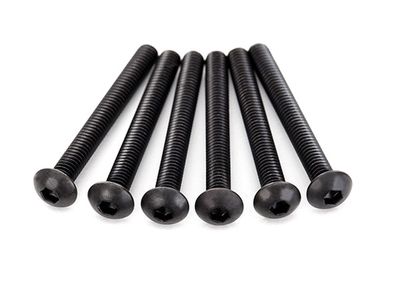 2598X - Screws, 4x30mm button-head machine (hex drive) (6)