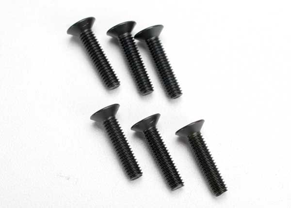2547 Screws, 4x18mm countersunk machine (hex drive)