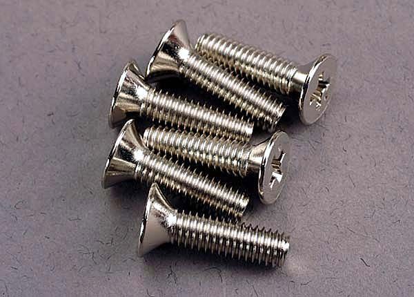 3167 - Screws, 4x15mm countersunk machine (6)