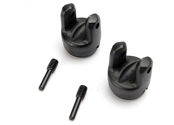 5458X Yokes, differential and transmission (2)/ 4x15mm screw pins (2)