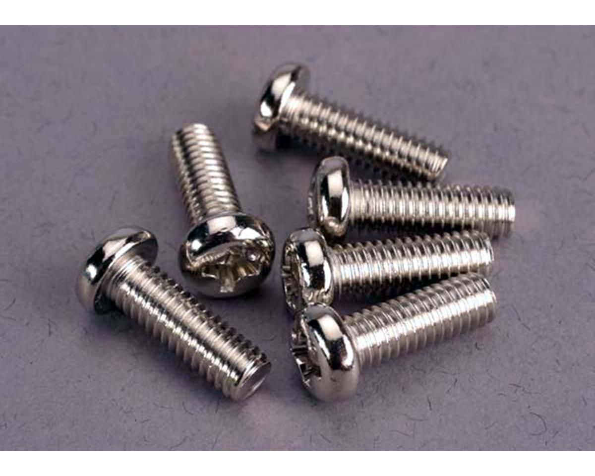 2568 - Screws, 4x12mm roundhead machine (6)