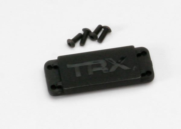 5326X - Cover plate, steering servo/ 3x8 BCS (4)