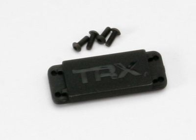 5326X - Cover plate, steering servo/ 3x8 BCS (4)