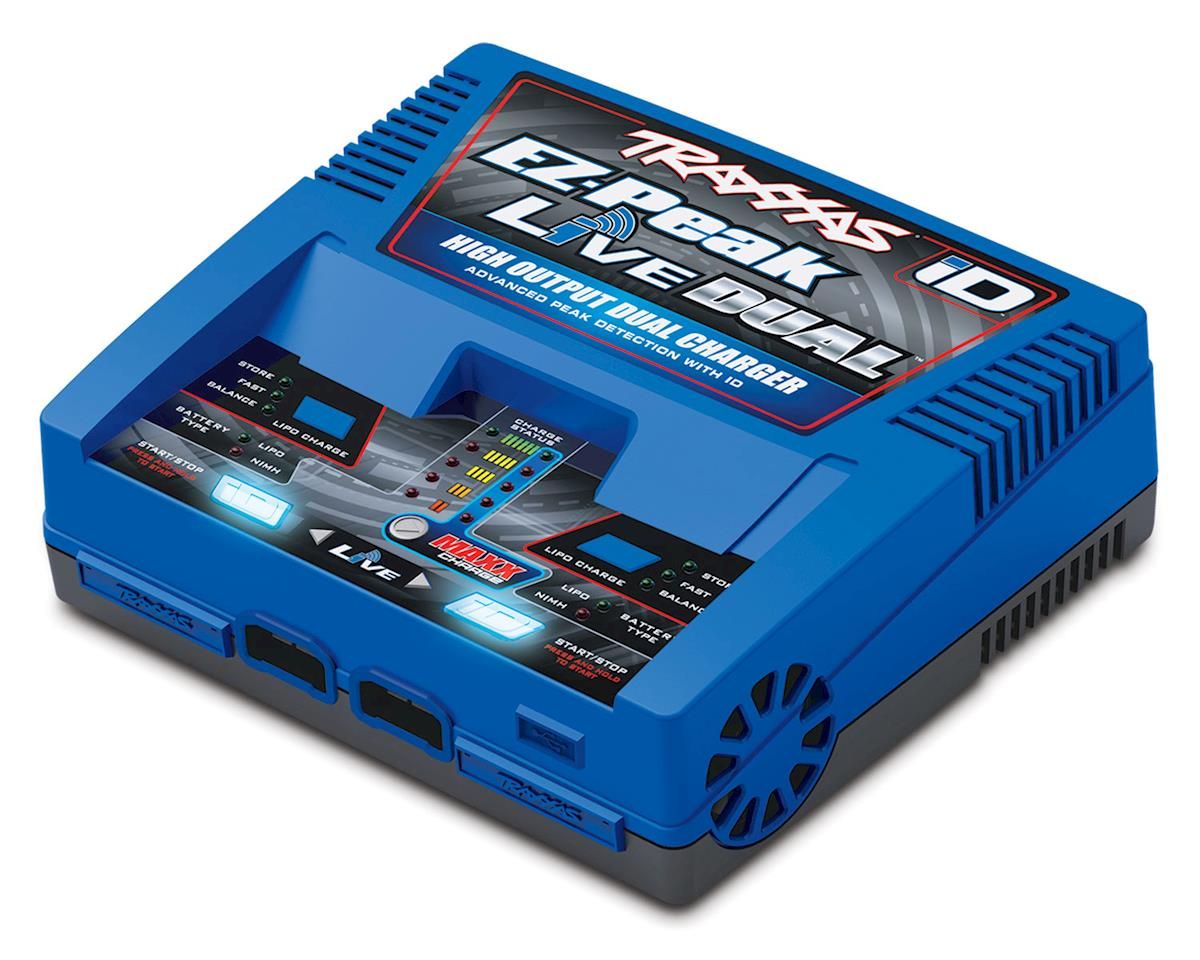 2973 Charger, EZ-Peak Live Dual, 200W, NiMH/LiPo with iD Auto Battery Identification