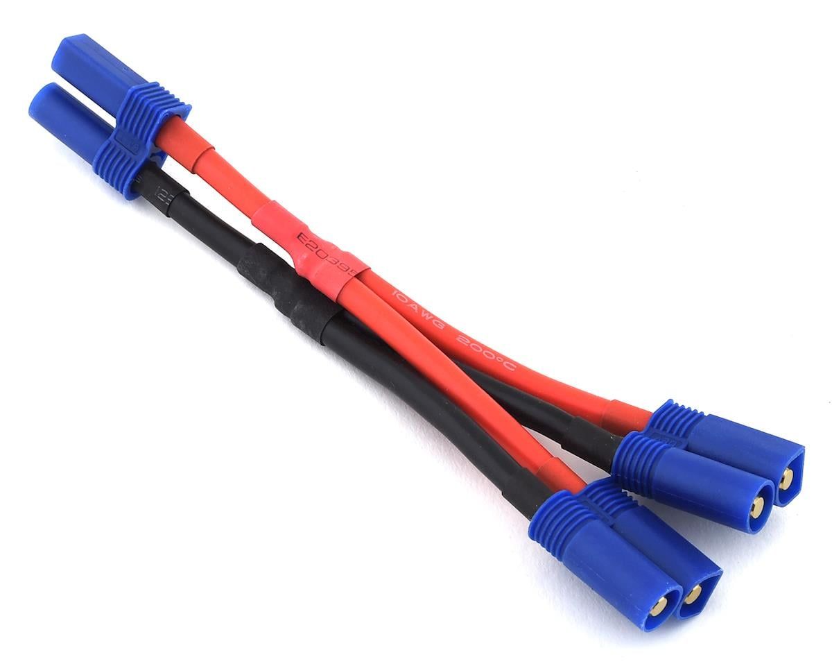 E-flite EC5 Battery Parallel Y- Harness, 10Awg