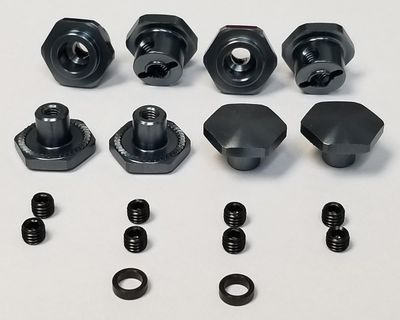 MIP10115 17mm Hex Adapter Kit, Traxxas Slash 4X4