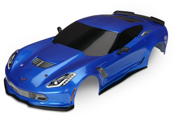 8386X - Body, Chevrolet Corvette Z06, blue