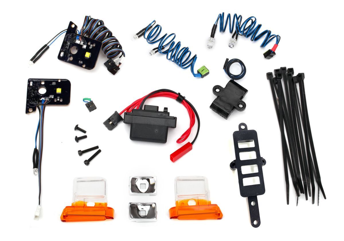 Traxxas 8035 LED Light Kit w/ Power Supply TRX-4 1979 Ford Bronco #8010