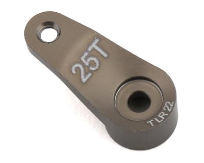 TLR1557 Servo Horn, 25T, Aluminum: 22 Losi Servo Horn, 25T, Aluminum: 22