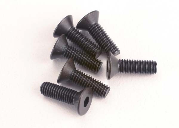 2551 - Screws, 3x10mm countersunk machine (6) (hex drive)