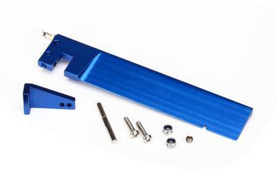 5779 Rudder (127.5 mm)/ rudder arm/ hinge pin/ 3x15mm BCS (stainless) (2)/ NL 3.0 (2)/ 4x3mm BCS (stainless, with threadlock) (1)