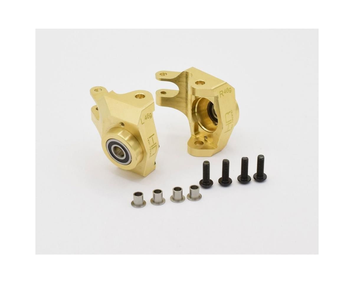 SCXT21HM brass heavy metal hd bearing front knuckle scx ii
