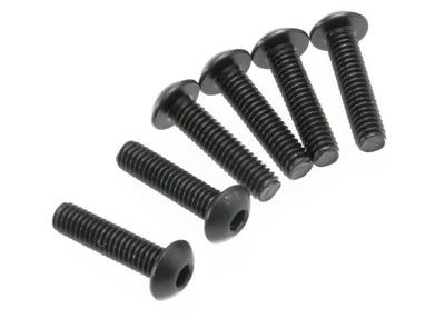3933 - Screws, 4x16mm button-head machine (hex drive) (6)