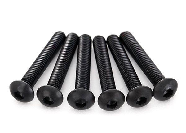 2597 - Screws, 4x22mm button-head machine (hex drive) (6)
