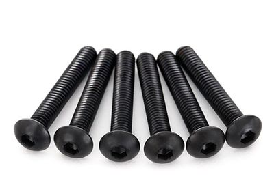 2597 - Screws, 4x22mm button-head machine (hex drive) (6)
