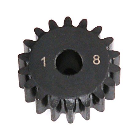 Losi Pinion Gear, 18T, 1.0M, 5mm, Steel