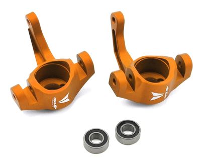 VPS06555 AXIAL YETI / EXO STEERING KNUCKLES ORANGE ANODIZED Vanquish Products AXIAL YETI / EXO STEERING KNUCKLES ORANGE ANODIZED