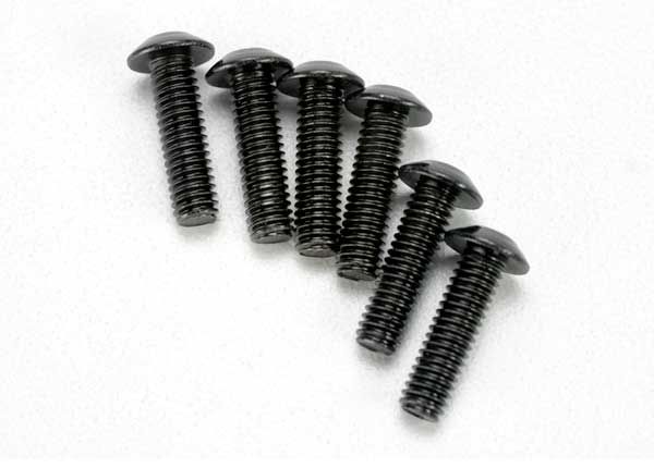 3938 - Screws, 4x14mm button-head machine (hex drive) (6)