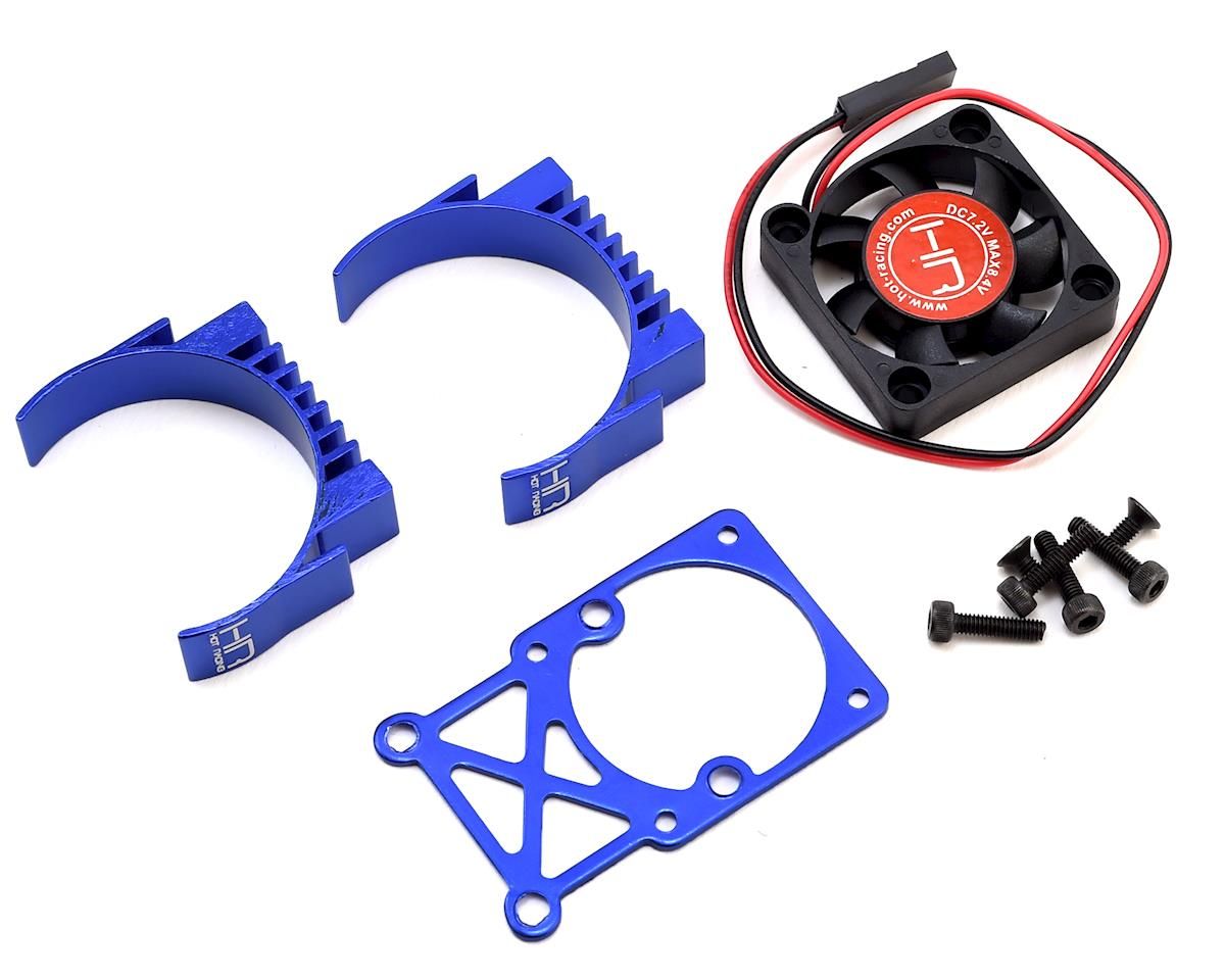 MH550TE06 Clip-On Two-Piece Motor Heat Sink W/ Fan (Blue)