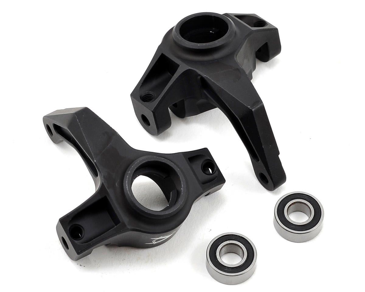 Vanquish Products YETI / EXO STEERING KNUCKLES BLACK ANODIZED