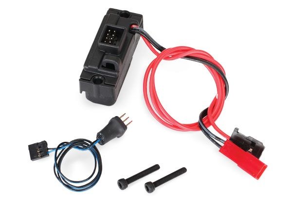 8028 - LED lights, power supply (regulated, 3V, 0.5-amp), TRX-4/ 3-in-1 wire harness