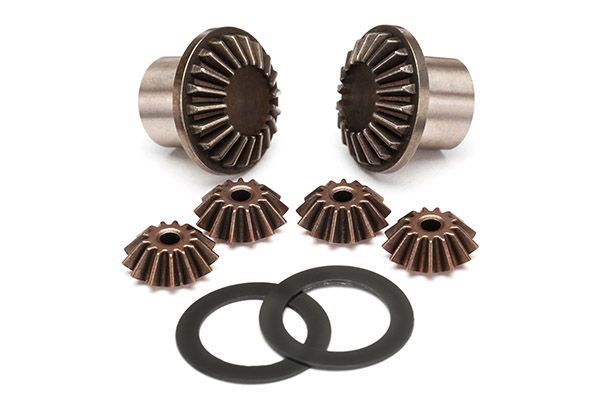 7782 - Gear set, differential (output gears (2)/ spider gears (4)/ 16x23.5x.5mm TW (2))