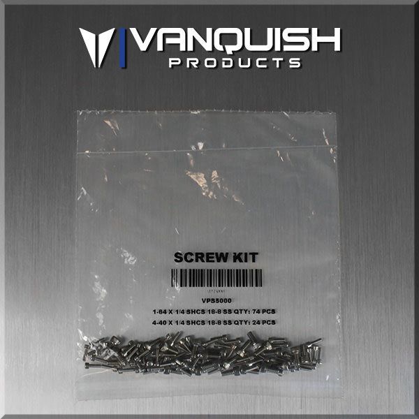 Vanquish Products Scale Wheel Screw Kit - Stainless Steel