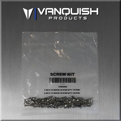 Vanquish Products Scale Wheel Screw Kit - Stainless Steel