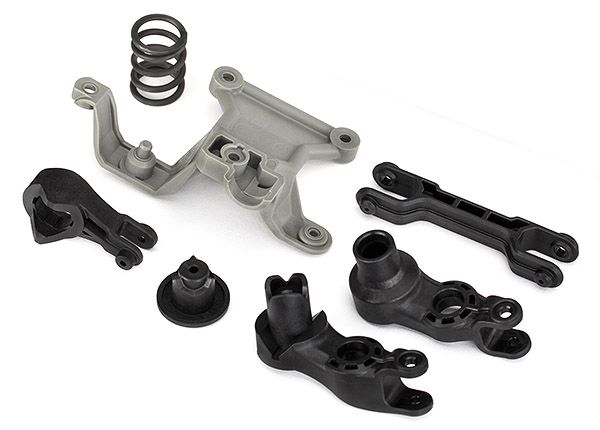 7746 - Steering bellcranks/ bellcrank support/servo saver/ servo saver spring/ draglink/ 3x20mm shoulder screws (2)