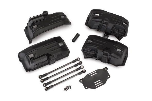 8058 Chassis conversion kit, TRX-4 (long to short wheelbase)